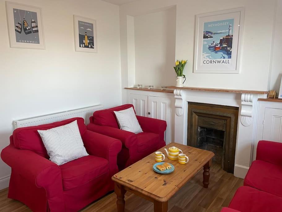 Fabulous 2 Bed Cottage - Outstanding Sea Views Mevagissey Exterior foto